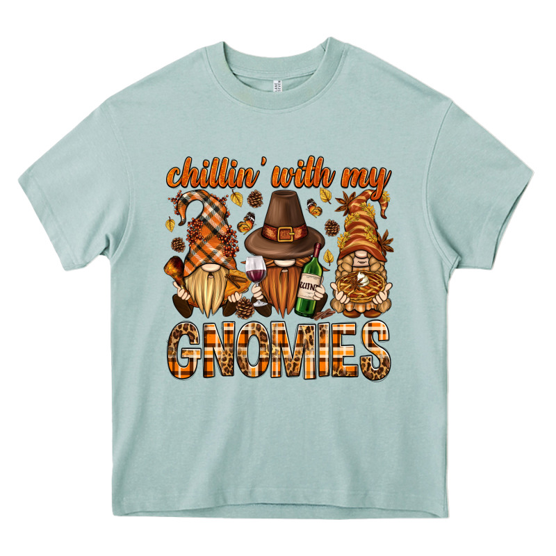 Chilling With My Gnomies Bbs Heavy Core Tee by BundleAndBundleShop | Teevron