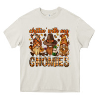 Cream chilling with my gnomies bbs Heavy Core Tee - BundleAndBundleShop