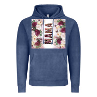 Vintage Denim mother’s day mama flowers tumbler tbs Vintage Hoodie - TumblerDesignByShophia