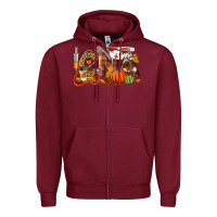 Burgundy Fall CNA Certified Nursing Assistant Zipper Hoodie - LillyAllenDesigns