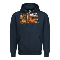 Navy Fall CNA Certified Nursing Assistant Zipper Hoodie - LillyAllenDesigns