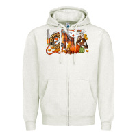 Oatmeal Heather Fall CNA Certified Nursing Assistant Zipper Hoodie - LillyAllenDesigns