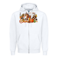 White Fall CNA Certified Nursing Assistant Zipper Hoodie - LillyAllenDesigns