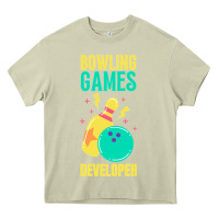 Mossy Bowling Games Developer Heavy Core Tee - lanVoArt