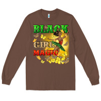 Chestnut black girl magic Long Sleeve Tee - CowGirlArtShop