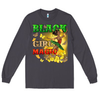 Smoke black girl magic Long Sleeve Tee - CowGirlArtShop