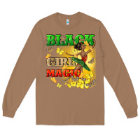 Toasted Coconut black girl magic Long Sleeve Tee - CowGirlArtShop