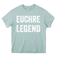 Arona Euchre Legend Best Euchre Card Board Game Player Gift Heavy Core Tee - lanVoArt