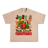 Burro just a girl who loves christmas Urban Heavy Tee - texasbilliewilder