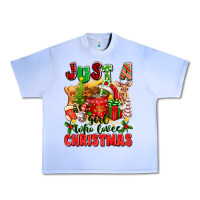 Grape Ice just a girl who loves christmas Urban Heavy Tee - texasbilliewilder