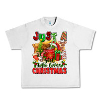 Just A Girl Who Loves Christmas Urban Heavy Tee | Teevron
