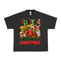 Pigment Black just a girl who loves christmas Urban Heavy Tee - texasbilliewilder
