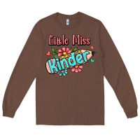 Chestnut little miss kindergarten Long Sleeve Tee - Jasminsmagicworld