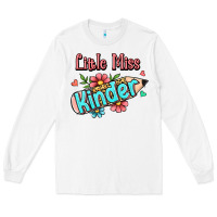 White little miss kindergarten Long Sleeve Tee - Jasminsmagicworld