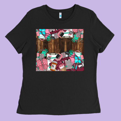 Custom Name Ladies Tee Designed By Lillyallendesigns