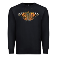 Black Painted Lady Premium Sweatshirt - LillyAllenDesigns