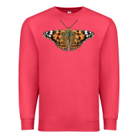 Cardinal Painted Lady Premium Sweatshirt - LillyAllenDesigns