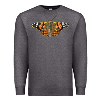 Charcoal Heather Painted Lady Premium Sweatshirt - LillyAllenDesigns