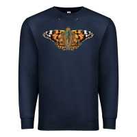 Navy Painted Lady Premium Sweatshirt - LillyAllenDesigns