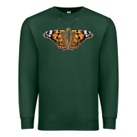 Sports Green Painted Lady Premium Sweatshirt - LillyAllenDesigns