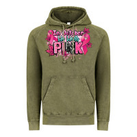 Vintage Olive In October we wear pink Cancer Awareness Vintage Hoodie - HowdyJamesFarm