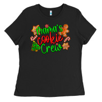 Black mama's cookie crew Ladies Tee - LillyAllenDesigns