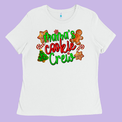 Mama's Cookie Crew Ladies Tee Designed By Lillyallendesigns