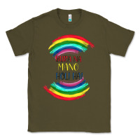 Army Green BURA NA MANO HOLI HAI Classic Tee - Bettercallsaul