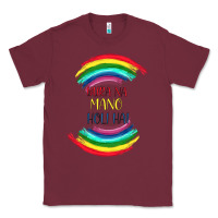 Burgundy BURA NA MANO HOLI HAI Classic Tee - Bettercallsaul