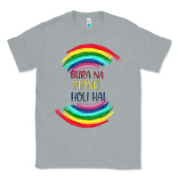 Heather Grey BURA NA MANO HOLI HAI Classic Tee - Bettercallsaul