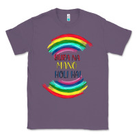 Lavender BURA NA MANO HOLI HAI Classic Tee - Bettercallsaul