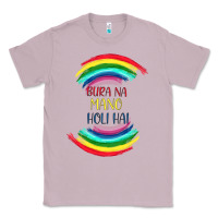 Lilac BURA NA MANO HOLI HAI Classic Tee - Bettercallsaul
