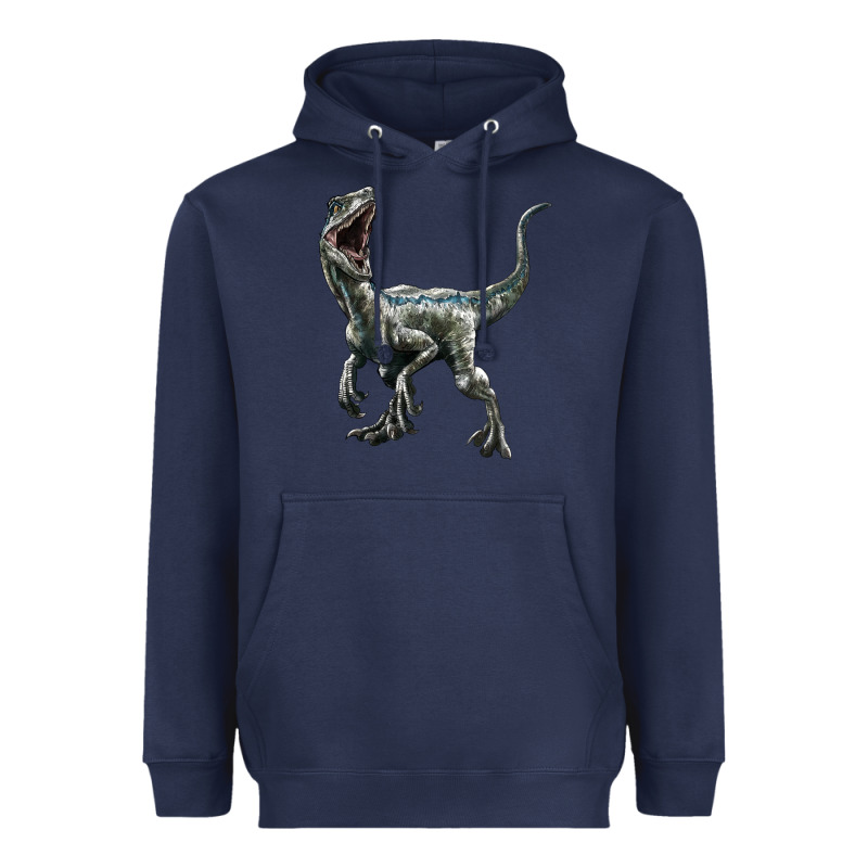 Velociraptor Heavyweight Hoodie by LillyAllenDesigns | Teevron