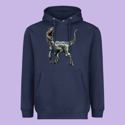Velociraptor Heavyweight Hoodie Designed By Lillyallendesigns