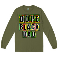 Army Green dope black dad Long Sleeve Tee - CowGirlArtShop