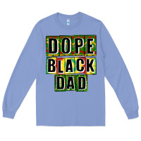 Colony Blue dope black dad Long Sleeve Tee - CowGirlArtShop