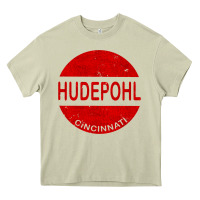 Mossy vintage hudepohl beer Heavy Core Tee - lanVoArt