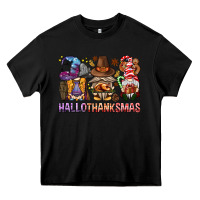 Black hallothanksmas gnomies bbs Heavy Core Tee - BundleAndBundleShop