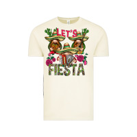 Vintage Arctic Let's Fiesta with gnomes Vintage Tee - NancyCooperArtShop