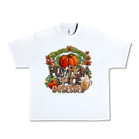 White Stressed blessed pumpkin spice obsessed Fall Urban Heavy Tee - NancyCooperArtShop