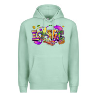 Seafoam love mardi gras Premium Hoodie - FaDigitalArtStudio