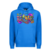 True Royal love mardi gras Premium Hoodie - FaDigitalArtStudio