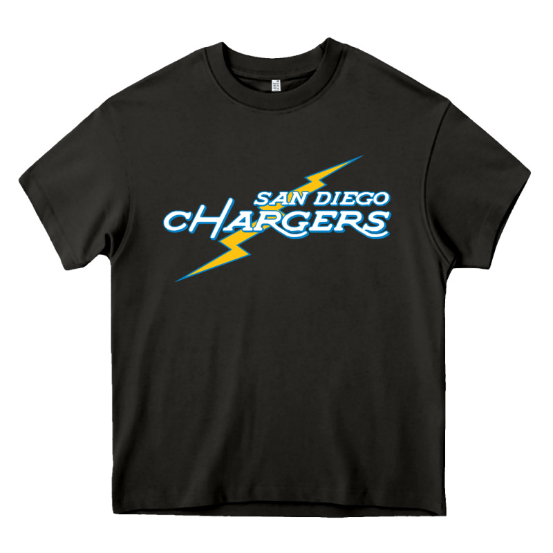 Vintage Styled San Diego Chargers Heavy Core Tee by lanVoArt | Teevron