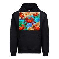 Black crab Urban Hoodie - BarkalooDesign