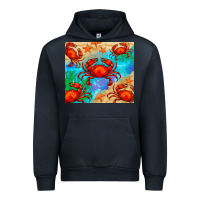 Navy crab Urban Hoodie - BarkalooDesign