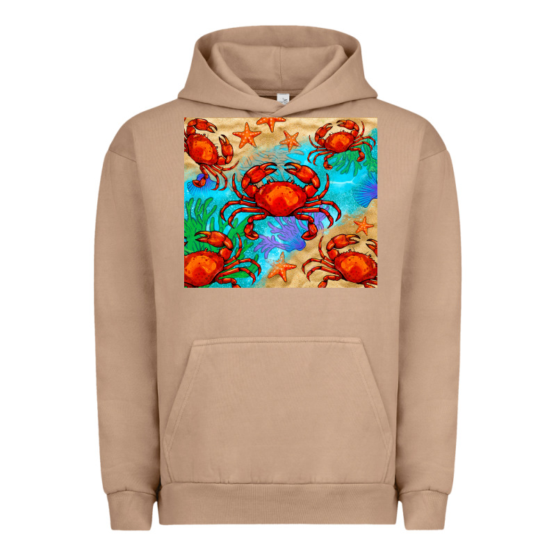 Crab Urban Hoodie by BarkalooDesign | Teevron