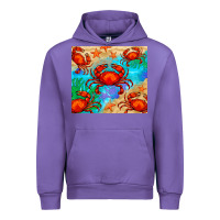 Tulip crab Urban Hoodie - BarkalooDesign