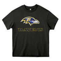 Asphalt the ravens teams Heavy Core Tee - lanVoArt