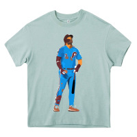 Bryce Harper Powder Blue Heavy Core Tee | Teevron