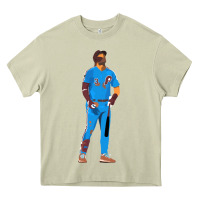 Mossy bryce harper powder blue Heavy Core Tee - lanVoArt